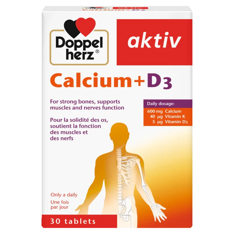 Doppelherz Calcium+D3