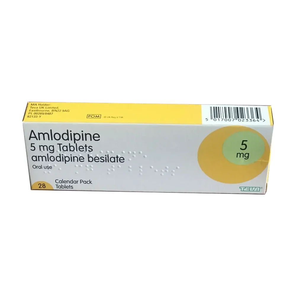 Amlodipine 5mg X28