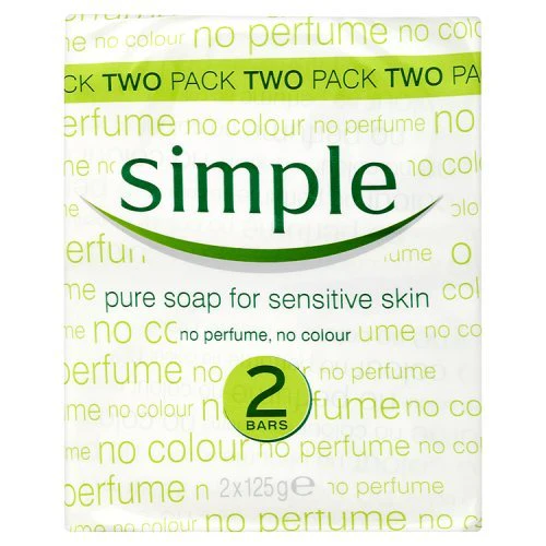 Simple Pure Soap x 2