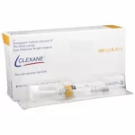 Clexane 4,000IU 0.4mlDescription Clexane 40mg Injection is an anticoagulant medicine used to prevent blood clots in the legs. It is used for the treatment of blood cot disorders such as deep vein thrombosis & pulmonary embolism. It works by preventing blood from clotting and also prevents blockages in the blood vessels.