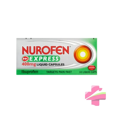 NUROFEN EXPRESS 400MG * 10 LIQ CAPS