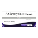 EMZOR AZITHROMYCIN 500MG *3 CAPS